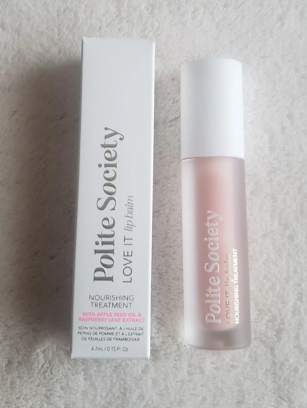 NIB Polite Society Love It Lip Balm Nourishing Lip Treatment